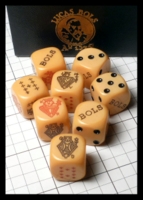 Dice : Dice - Poker Dice - Bols Poker Dice and 3 D6s - Ebay Jan 2015